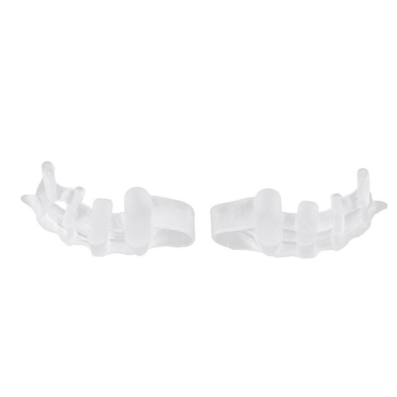 1Pair Toes Separator Suitable Bunion Corrector Material Soft Gel Straightener Spacers
