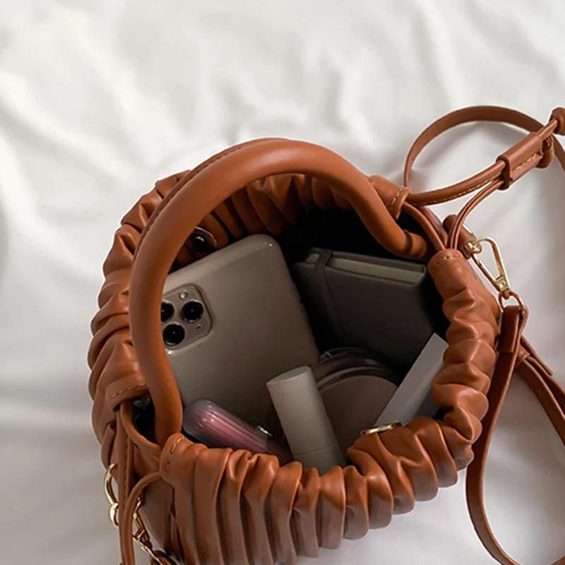 Torby wiaderkowe dla kobiet Małe torebki Niebieskie i zielone skórzane miękkie torby na ramię Luksusowa marka projektantów