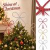 Christmas Tree Topper Star with - Decoration for Holiday Tree Top Ornament Gift
