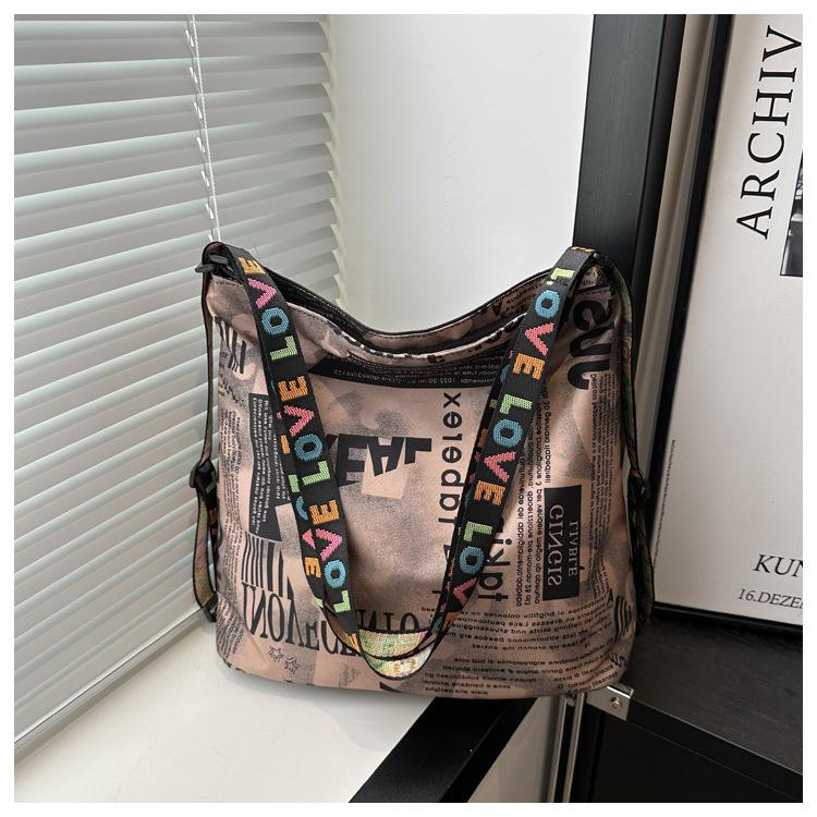 2026 Nuova Borsa a Spalla di Grande Capacità Borsa Casual alla Moda Borsa a Tracolla Versatile Borsa Tote Borsa a Mano