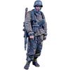 D-Day Miniatures 1/35 Scale Resin Kit DD35206, World War II German Army Waffen-SS MG42 Machine Gunner, Hansen Combat Team, Ardennes, 1944