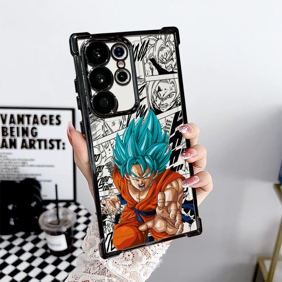 Anime Dragon Ball Soft Cover Phone Case for Samsung Galaxy S21 Plus S24 S23 S20 FE S22 Ultra S25 Edge