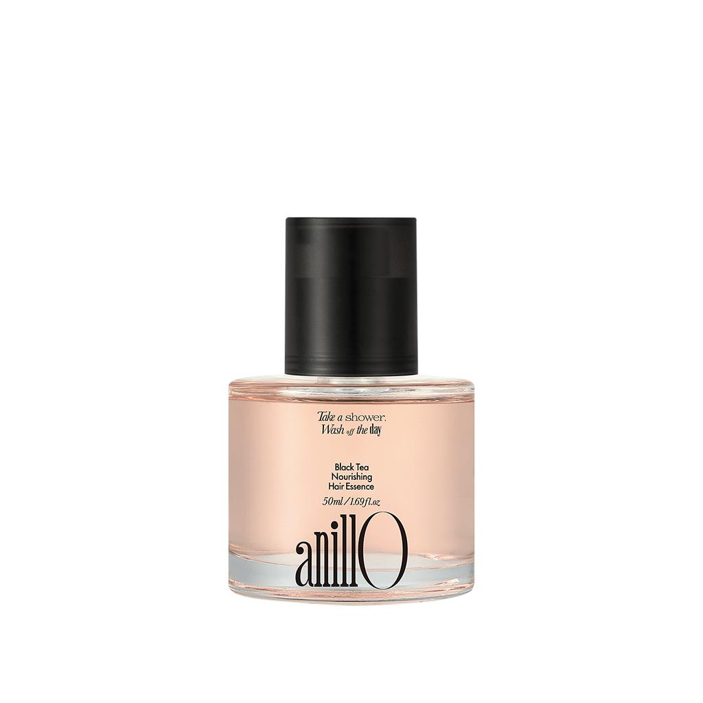 ANILLO Black Tea Nourishing Hair Essence 50ml Vegan Hair Oil Serum for Dry Brittle Hair