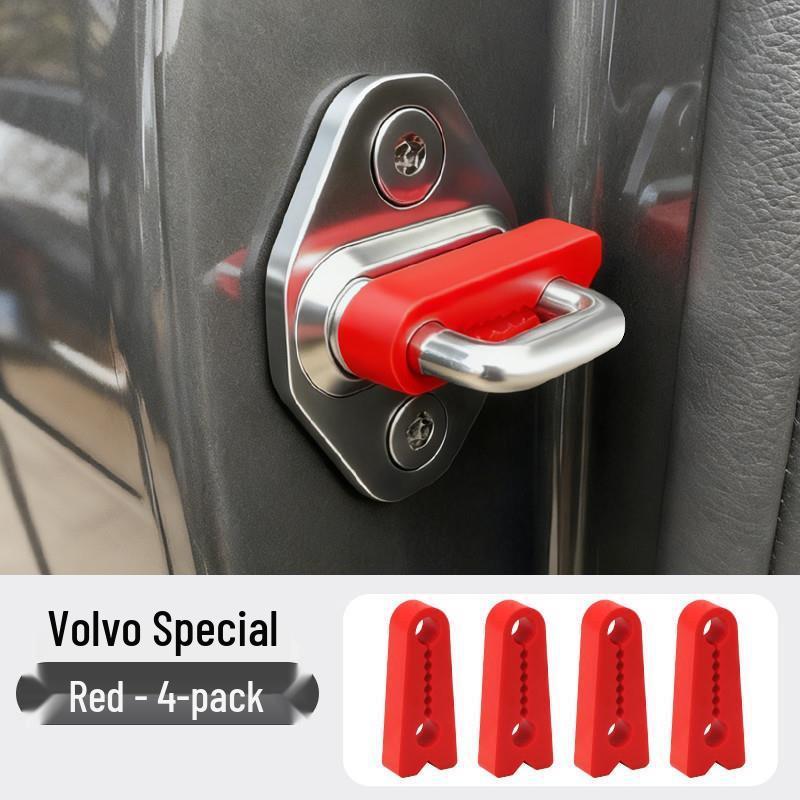 Silicone Shock Absorption Door Lock Covers for Volvo XC Series (XC60, S60, XC90, S90, XC40)