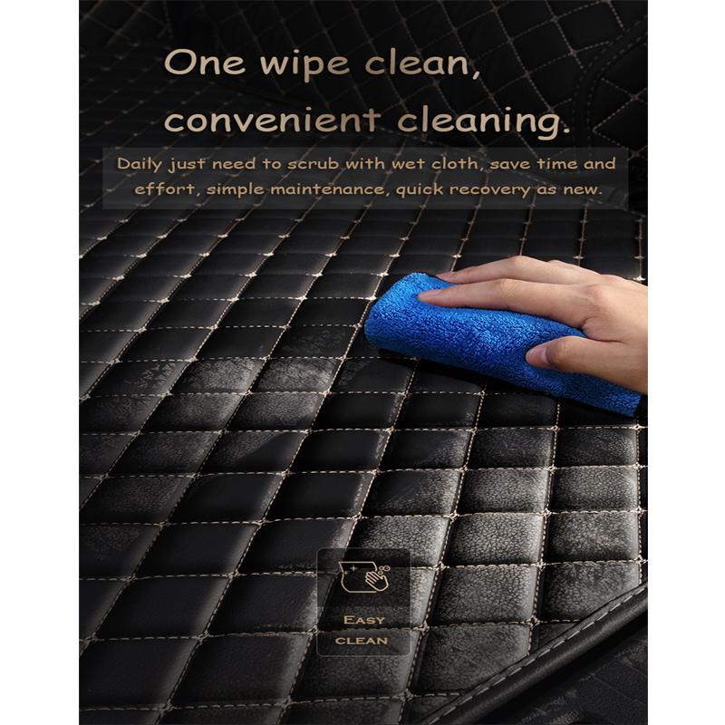 Trunk Mats For Kia Sorento Prime UM 5 Seats 2015 2016 2017 2018  Carpets Automobile Accessories Car-styling Car Cargo Liner