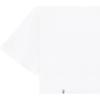 WE11DONE Ss23 Solid Color Line Pattern Printed Round Neck Pullover Short Sleeve T-Shirt Unisex Tops White WD-TT1-23-798-U-WH