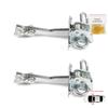 BDP1282-1 2 Pieces Front Door Hinge Stop Check Strap Limiter for Fiat Idea Lancia Musa 350 2004-2012 51795854