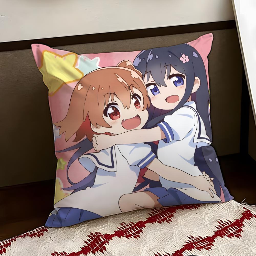 Anime Cute WWataten Cushion Cover Reversible Soft Durable Pillow Cover Home  Car MultiScene Use for Daily Comfort