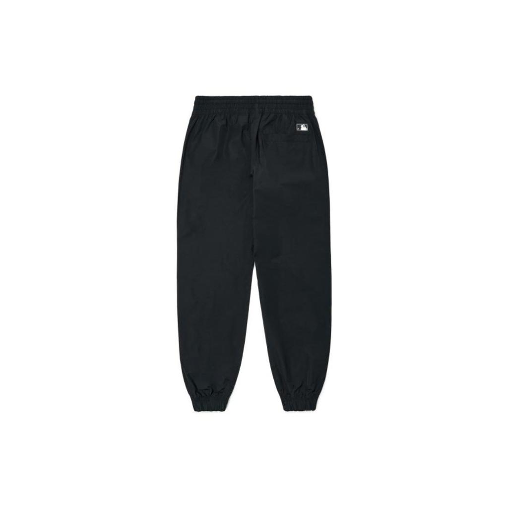 MLB Solid Color High Waist Sweatpants Women Bottoms Black 3FWPB0124-07BKS