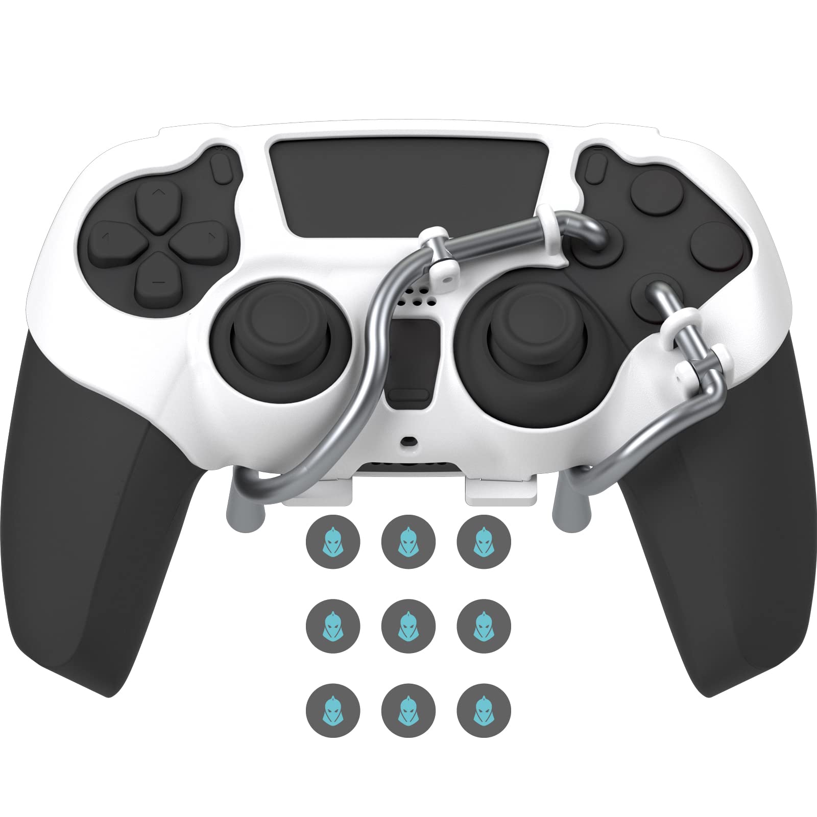 

EXknight Leverback V2 PS5 Кріплення кнопки назад для контролера PS5 Підходить для білого весла Thumb Stick, (Білий) білий