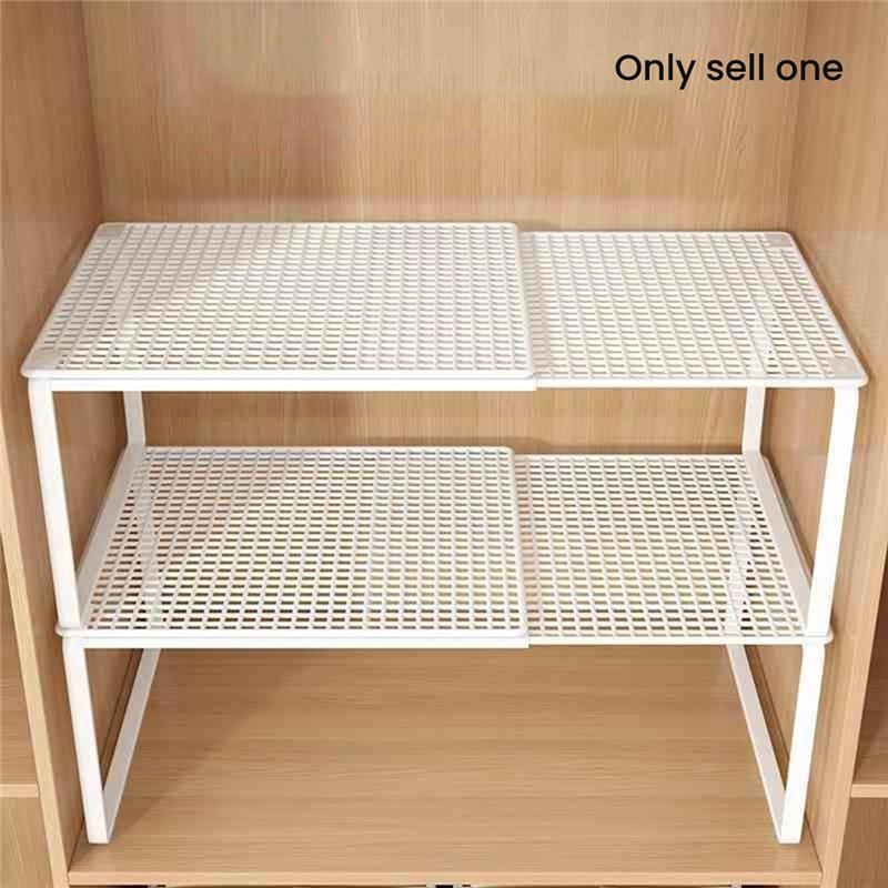 Wardrobe Divider Board Retractable Expandable Telescopic Closet Shelf Adjustable Layered Partition Cabinet Organizer