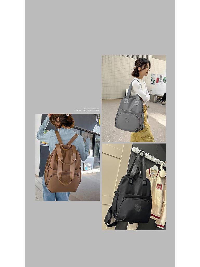 Women's Large Capacity Korean Style Multifunctional Backpack: Casual and Versatile Shoulder Tote for Travel