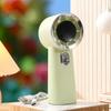 Simple and Fashionable Handheld High-speed Moisturizing Spray Fan with Three Speed Settings and USB Charging Function Small Fan