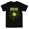 Into Oblivion Burst Svart T-shirt LAMB OF GOD Rockband T-shirt Unisex Tung Mental Streetwear Kortärmad Bomull Sommar T-shirt