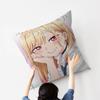 Amine Marin Kitagawa Sexy Girl Cushion Cover Car Throw Pillow Case For Sofa Car Christmas Gift 40x40cm 45x45cm