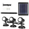 Solar Energy Underwater Lamp Equipment with Light Heads Energy Saving IP65 Waterproof