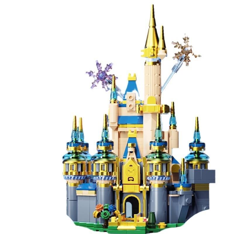 

Castle Assembly Construction Building Blocks For Girls Gift And Play Educational