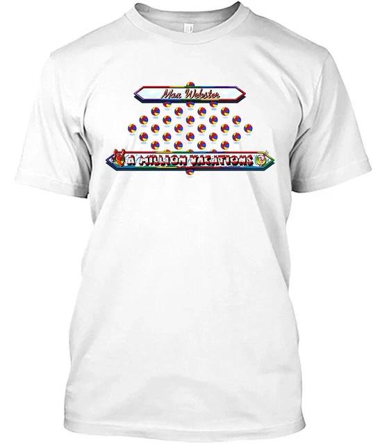 RARE! Max Webster A Million Vacations Canadian Progressive Music T-Shirt XL