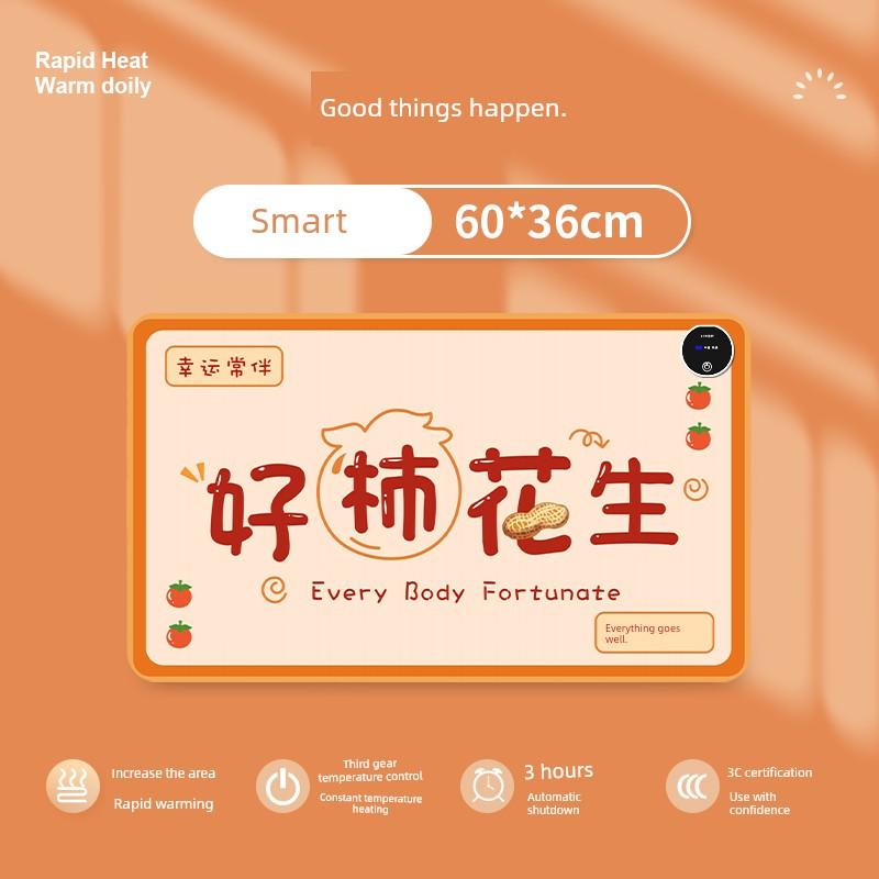 Heating Mouse Pad Super Large Heating Warm Table Pad Office Computer Desktop Students Homework Writing Warm Hand Waterproof