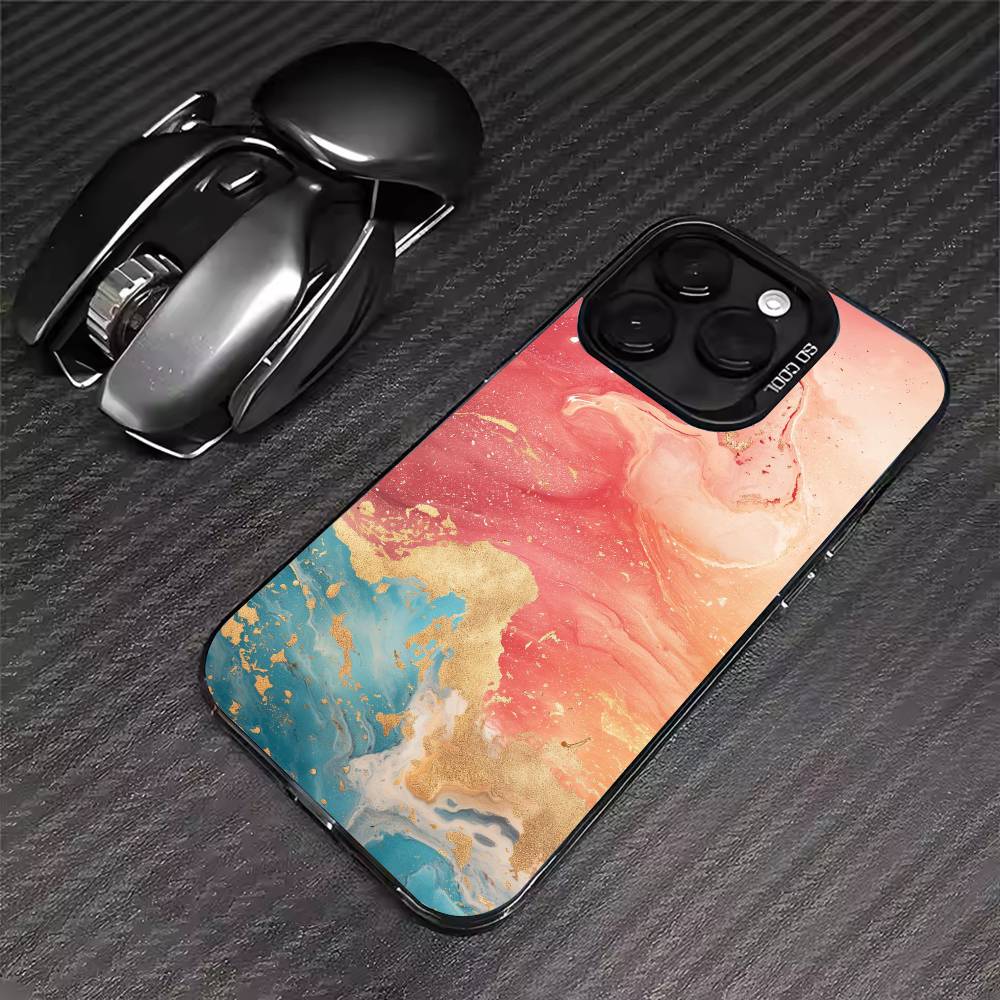 Gradient Silicone Phone Case For iPhone 17 16 15 14 13 12 11 Pro Max XS Max 7 8 Plus Shockproof Silicone Matte Cover