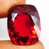 40+ Ct Natural Precious Rubellite Tourmaline Red Cushion Cut Beautiful Gemstone