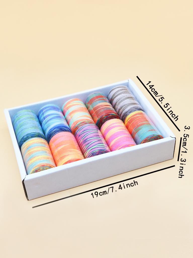 1000-Yard Sortierte Farbe Großspule Nähgarn für Ho1000-Yard Sortierte Farbe Großspule Nähgarn für Zuhause