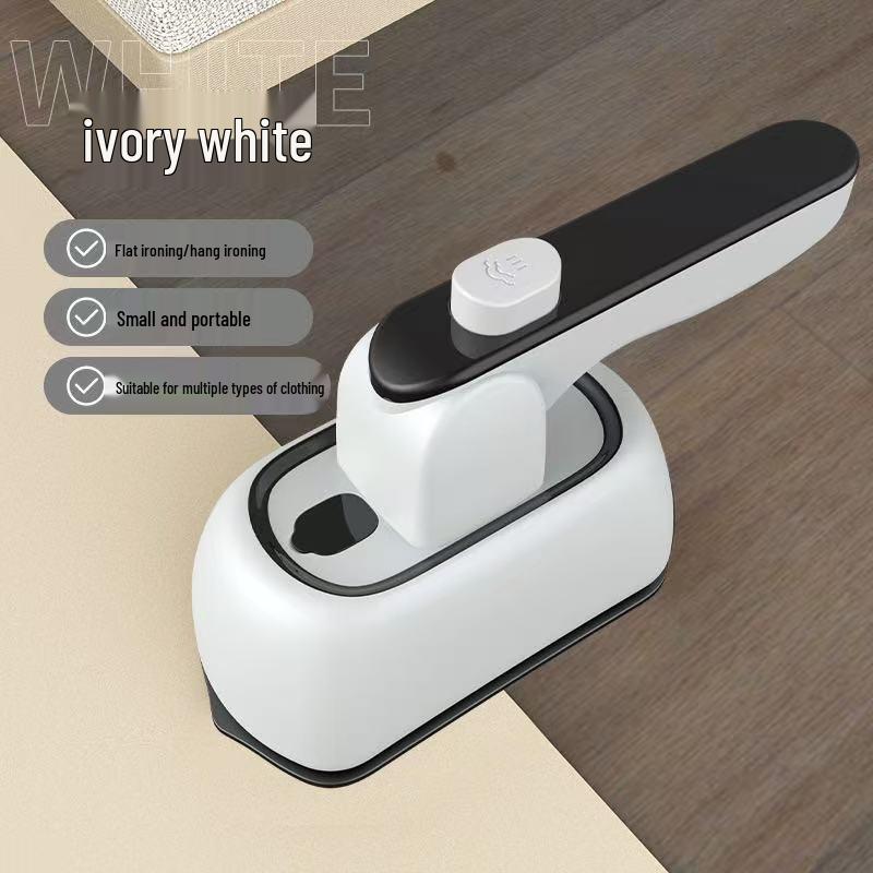 

Compact Dual-Use Handheld Steamer and Iron for Dry/Wet Wrinkle Removal with Rotating Head