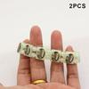 2Pcs Vintage Jesus And Virgin Mary Pvc Rosary Bead Bracelet With Elastic Band Religious Image Stickers For Daily Wear Parties