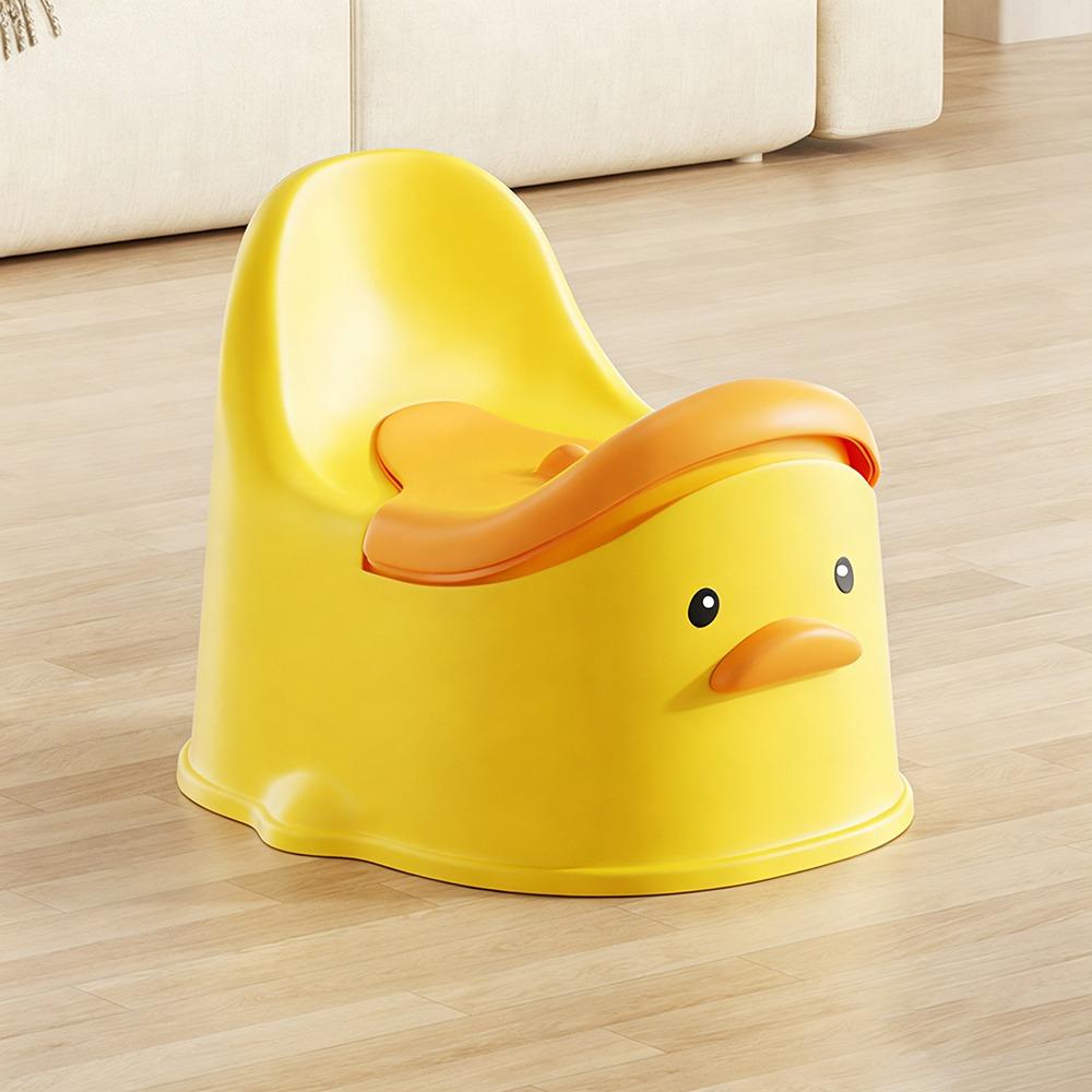 

with Lid Baby Potty Training Seat Duck Toilet Supplies Kids Urinals Chair for 0-6 Years Old жовтий