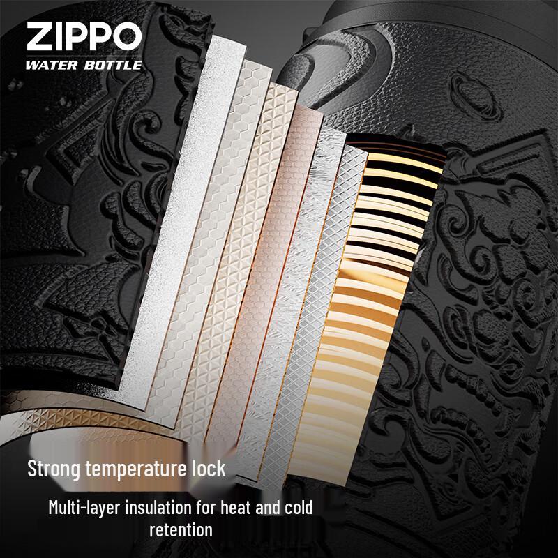 Zippo Portable Insulated Stainless Steel Mug