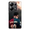 Phone Case - MANIACASE - Xiaomi Redmi Note 13 Pro 4G - Silicone - Black - FC Barcelona