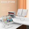 Acrylic Reading Rack, Height Adjustable and 360 Rotating Base Optional for Kids and Students Tablet Stand