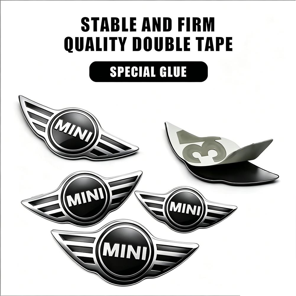 14/18/22MM Car Styling Remote Key Emblem Sticker Accessories For Mini Cooper JCW Works R50 R52 R53 R55 R56 R57 R58 R59 R60 R61 F G2