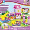 Girls' Princess Castle Building Blocks - Compatible with Lego, Assembled Puzzle Toy 