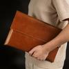 Genuine Leather Laptop Bag For Macbook Pro 16 A3428 A3429 Pro 14 A3426 A3427 Air 15 A3448 M5 A3241 M4 Air 13 A3240 A3449 M5 2026