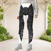 Girls Full Length Fitted Floral Printed Yoga Leggings Stretch Waist