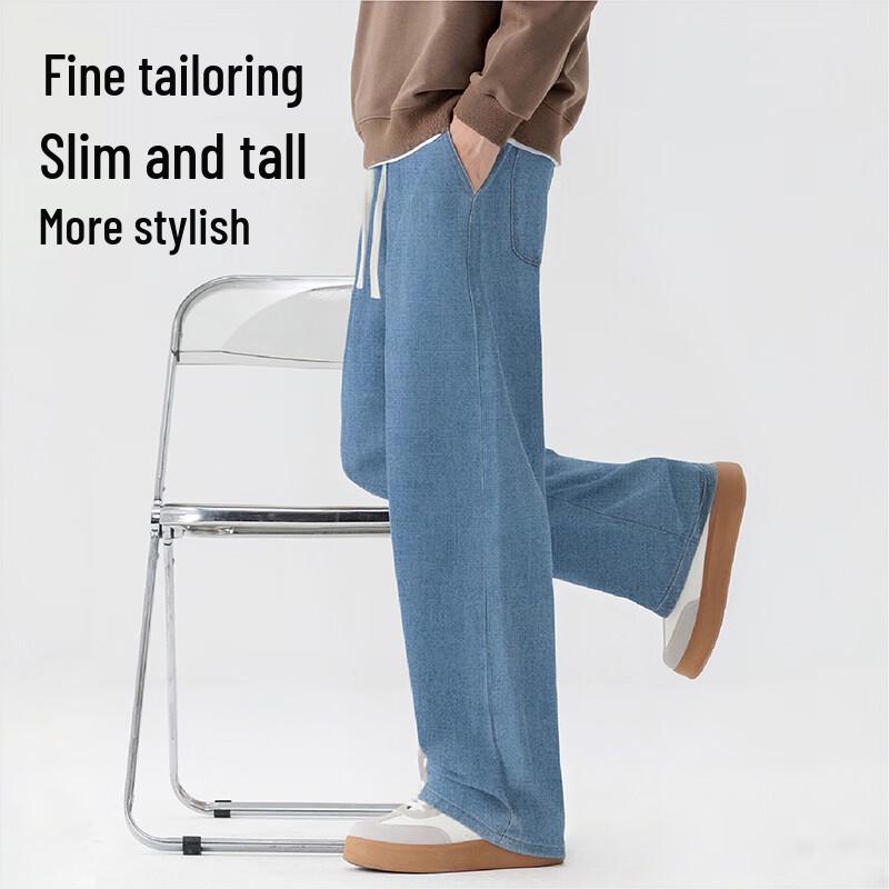 Baleno S&K Men's Straight-Leg Casual Jeans