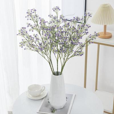 Artificial Babysbreath Flower 3 Fork 93 Head Home Table Centerpiece Wedding Faux Flower Branch Floral Arrangement Decor