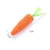 1/2/3/4/5pcs Fun Cat Teething Stick Sound Carrot Cuddle Toy Anti-Bite Scratch Board Pet Supplies For Interactive Entertainment