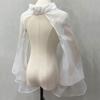 Transparent Bridal Sleeves Puffy Bride Shawl Sleeve Elegant Wedding Arm Sleeves  Evening Prom
