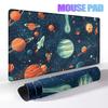 Planets Pattern Mouse Pads Gamer Space Universe Game Home Computer Keyboard Table Carpet Office Accessories Anti-slip Rubber Mat