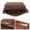 Men's Fashionable Single-shoulder Crossbody Bag, Men's Retro Oil-wax Genuine Leather Messenger Bag