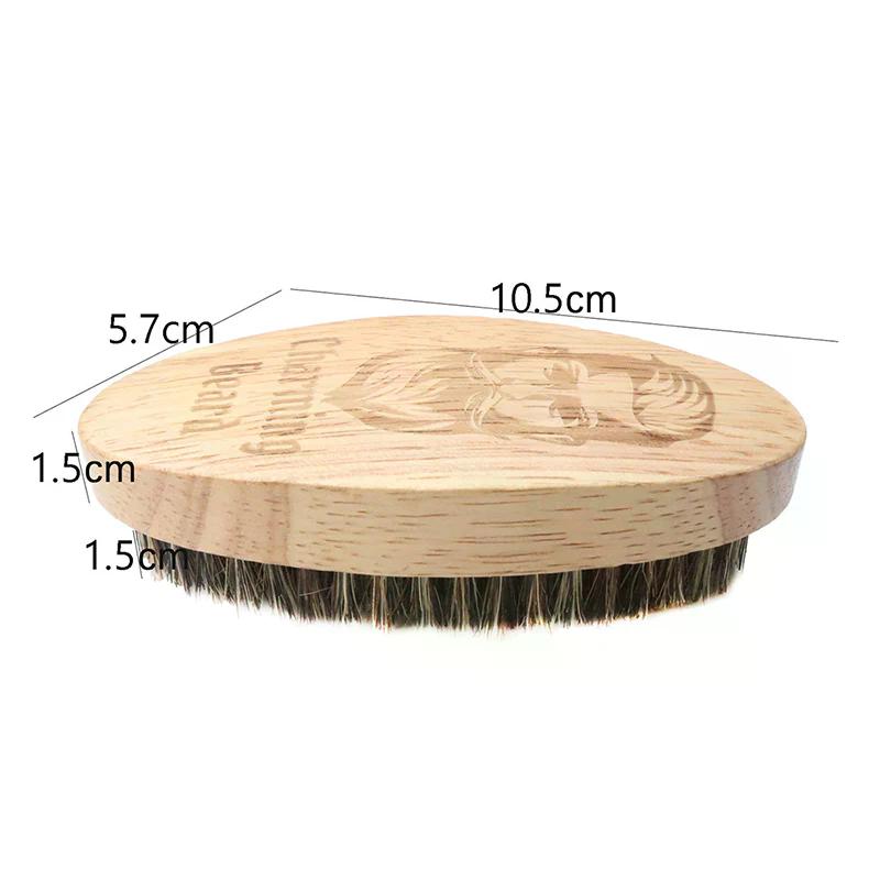 Tool 1PC for Eco Friendly Boar Bristle Men's Shaving Brush Portable Barber Natural Beard Facial Cleaning Mustache