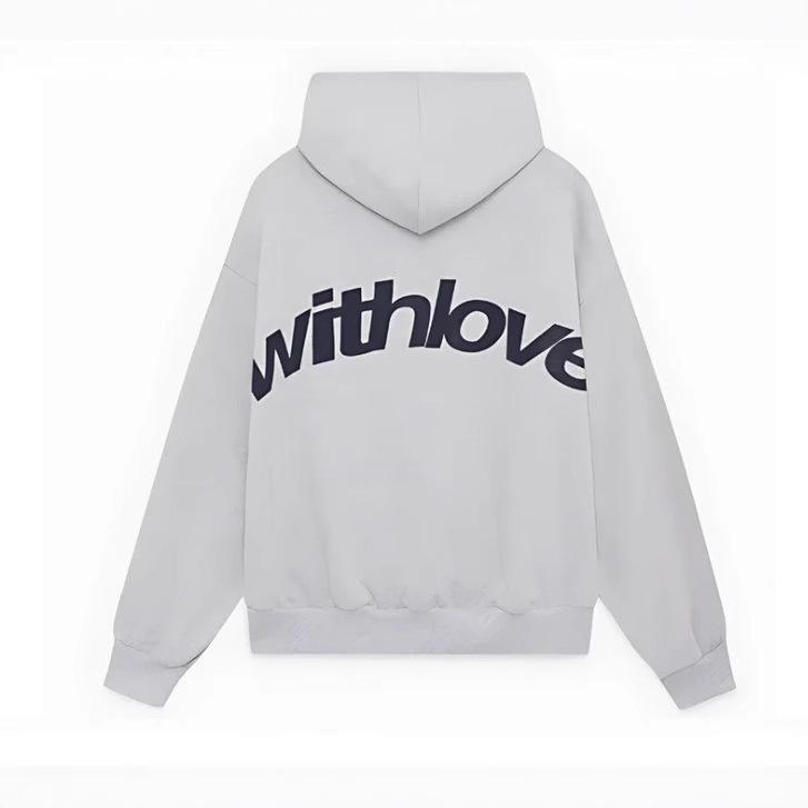 Oversized Drop Shoulder Trendy Unisex Pullover Hoodie for Autumn/Winter