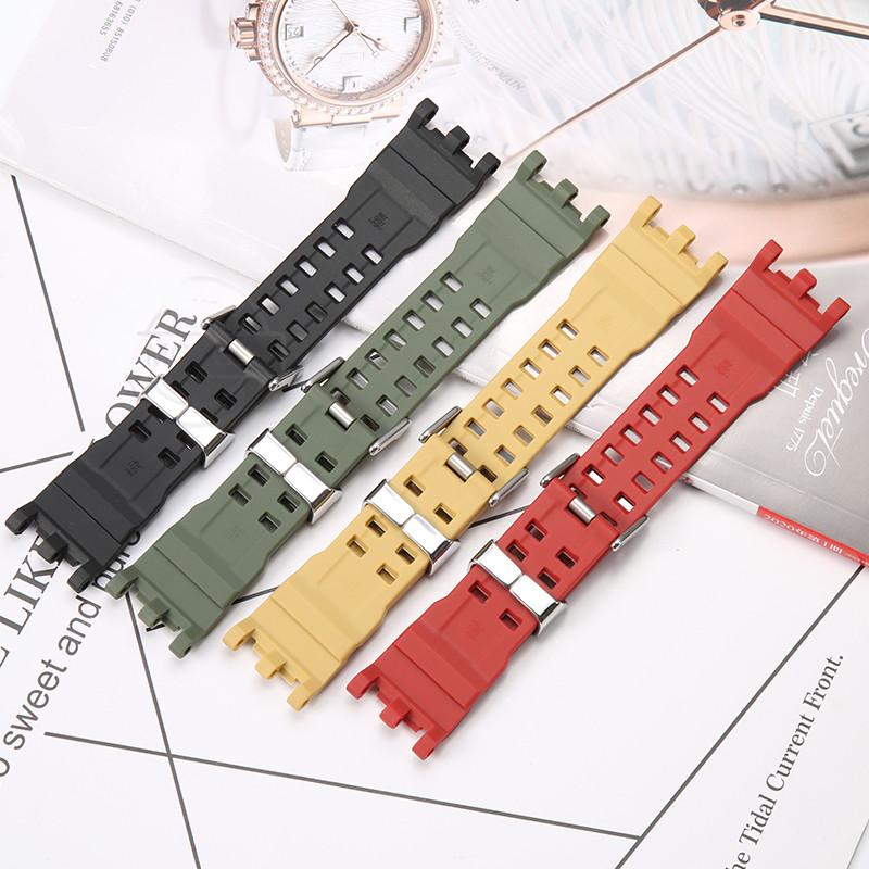 Silicone Strap for Casio GWG-2000 GWG-2040 Men's TPU Sports Waterproof Watch Accessories Wristband Bracelet