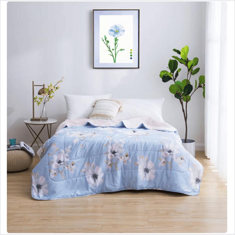 Luolai Super Soft Floral Ripple Summer Quilt