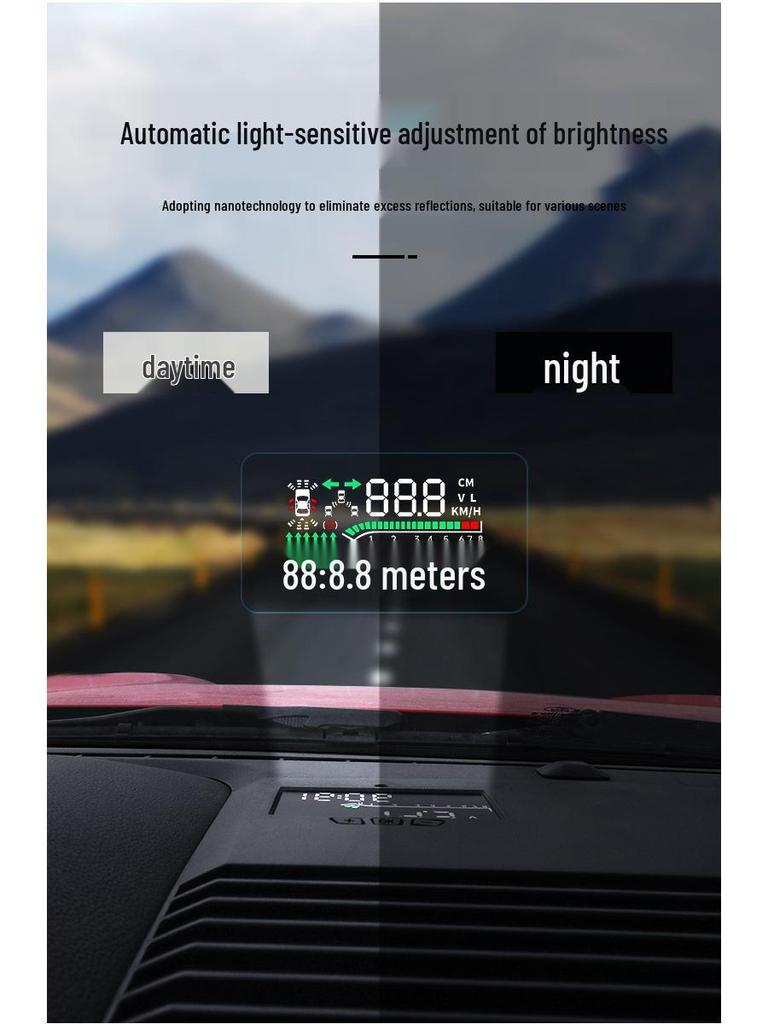 Ford Mustang Modified HUD Speedometer Display for 2015-2020 Models