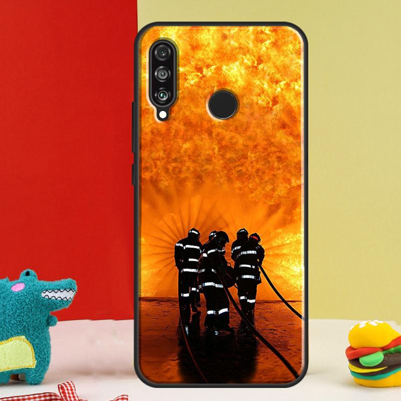 Feuerwehrheld Für Huawei Nova 9 10 SE 12i 12s 11i 5T Y91 Y90 Y60 Y70 Y72 Y61 P60 Pro P20 P30 P40 Lite Hülle