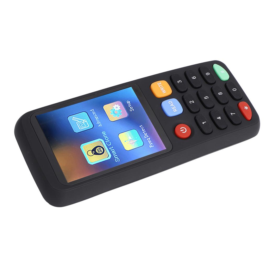 NFC Card Copier Machine Portable Smart ID Card Reader Writer with Clear Screen Multifunctional Duplicator for Home Office Access Control System