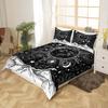 Galaxy Mountains Three-Piece Quilt Set Digital Printed Bedding Set Bohemian Bed Cover